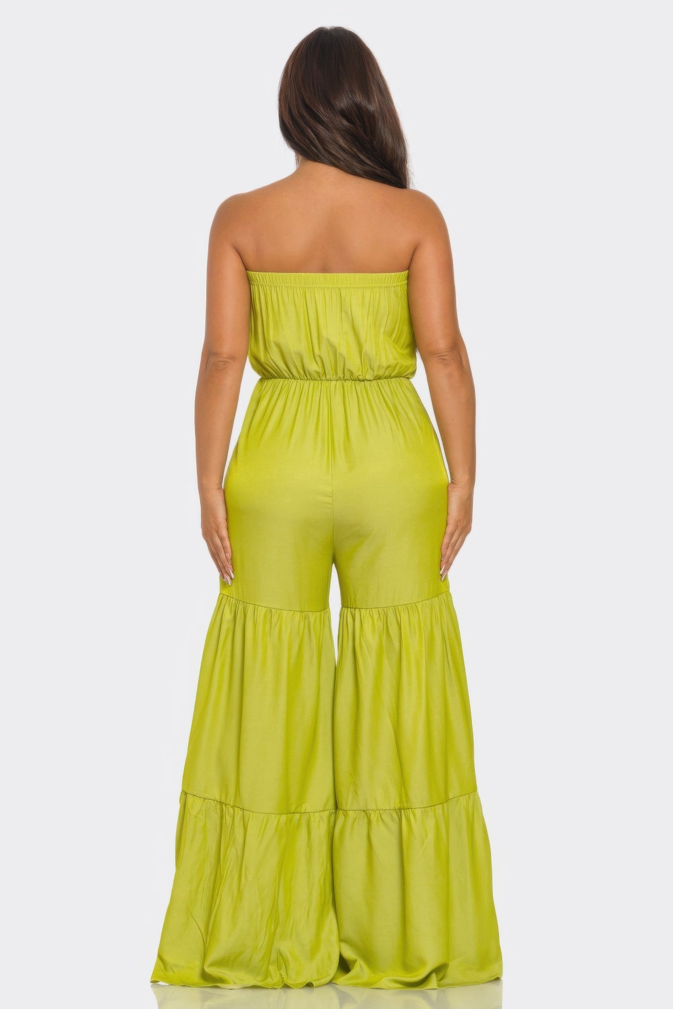 Jumpsuit Ruffle Hem         
