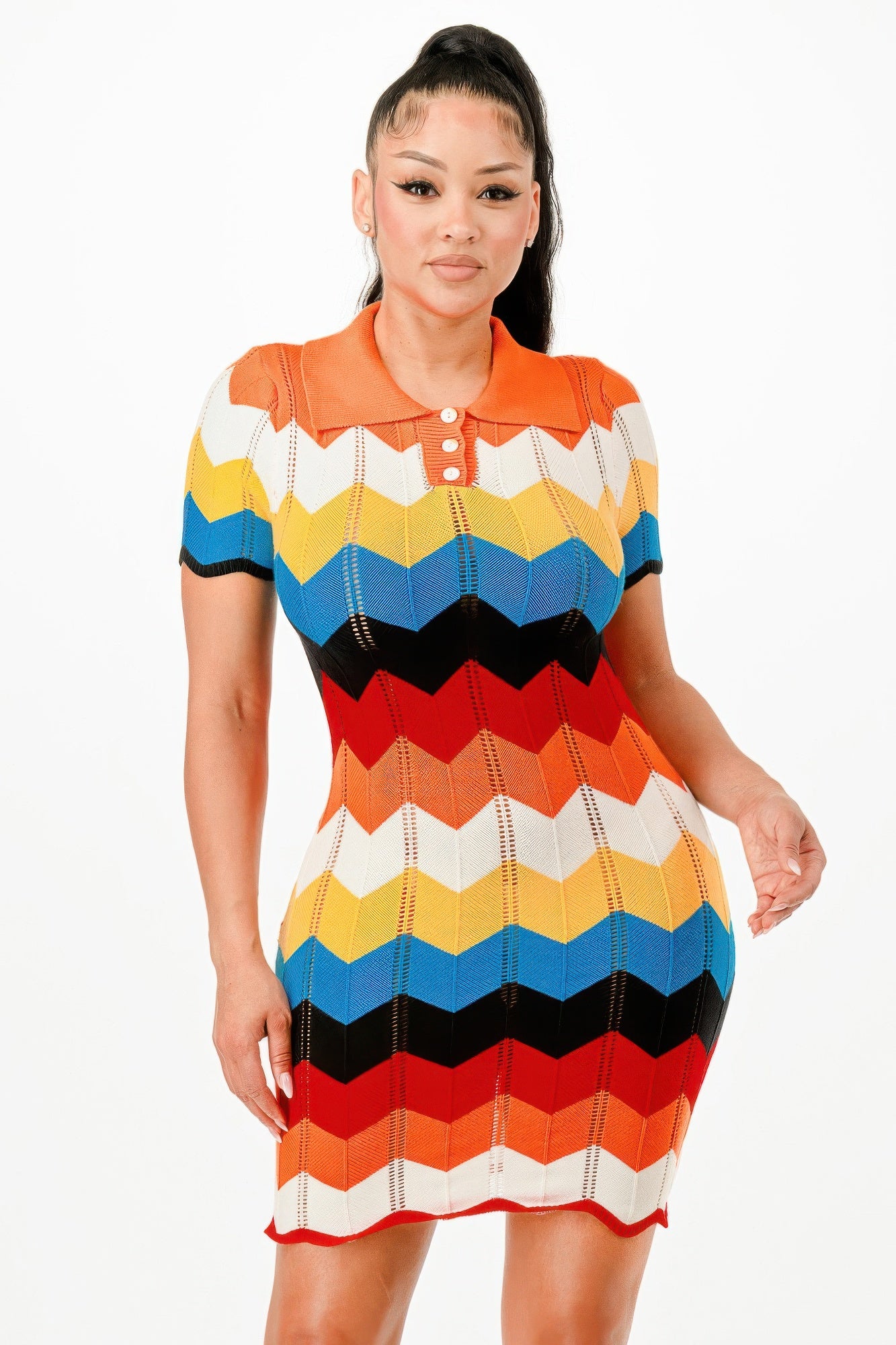 Knit Mini Dress         