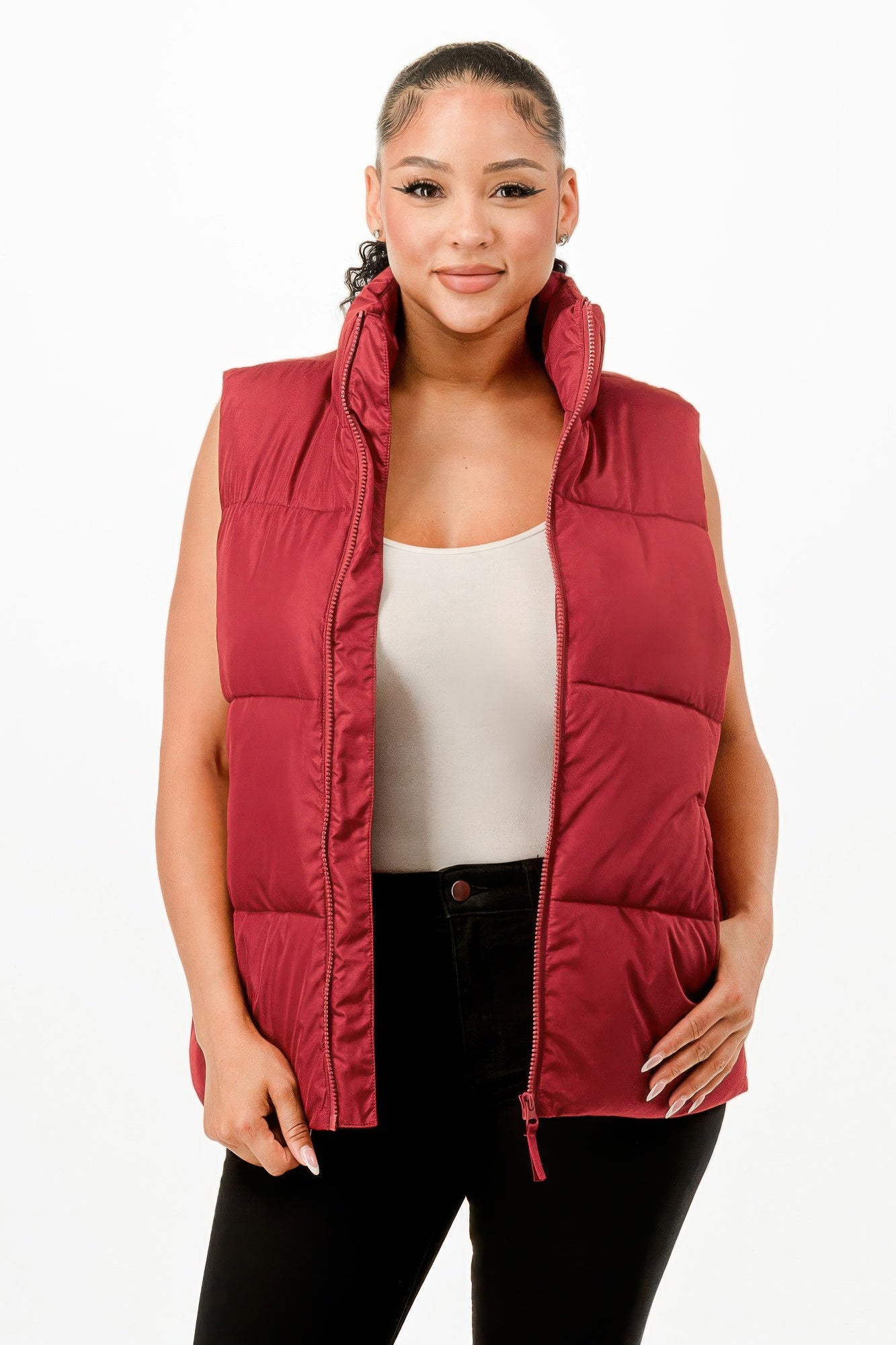 Oversized Puffer Vest       