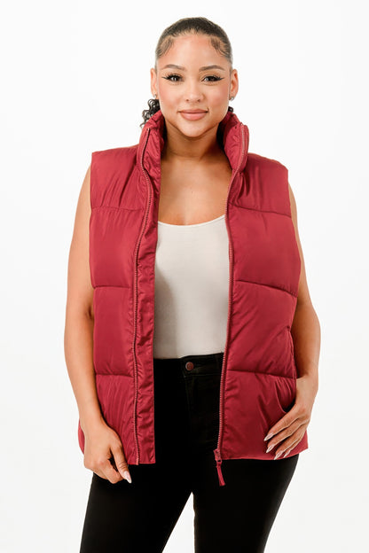 Oversized Puffer Vest       