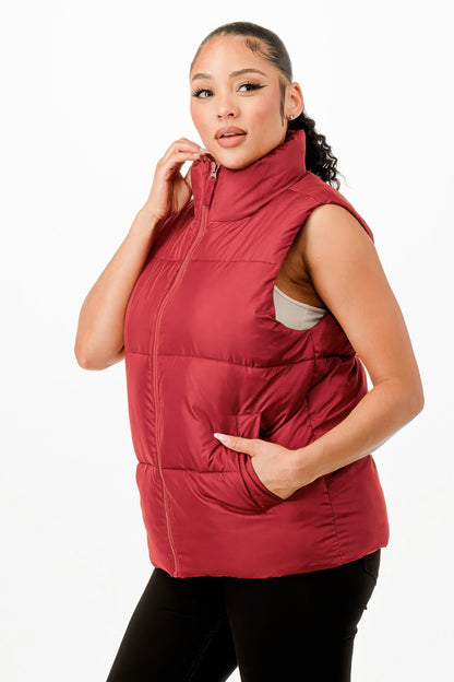 Oversized Puffer Vest       