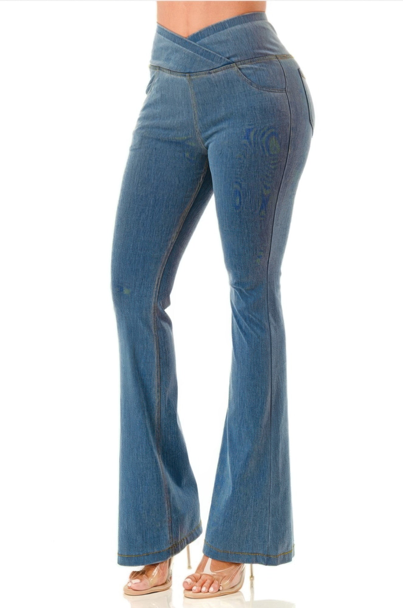 Light Weight Flare Jeans            