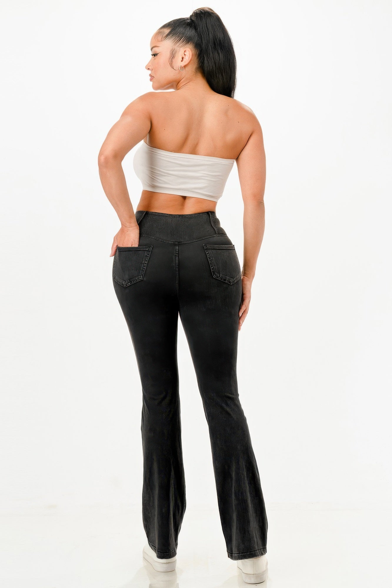 Light Weight Flare Jeans            