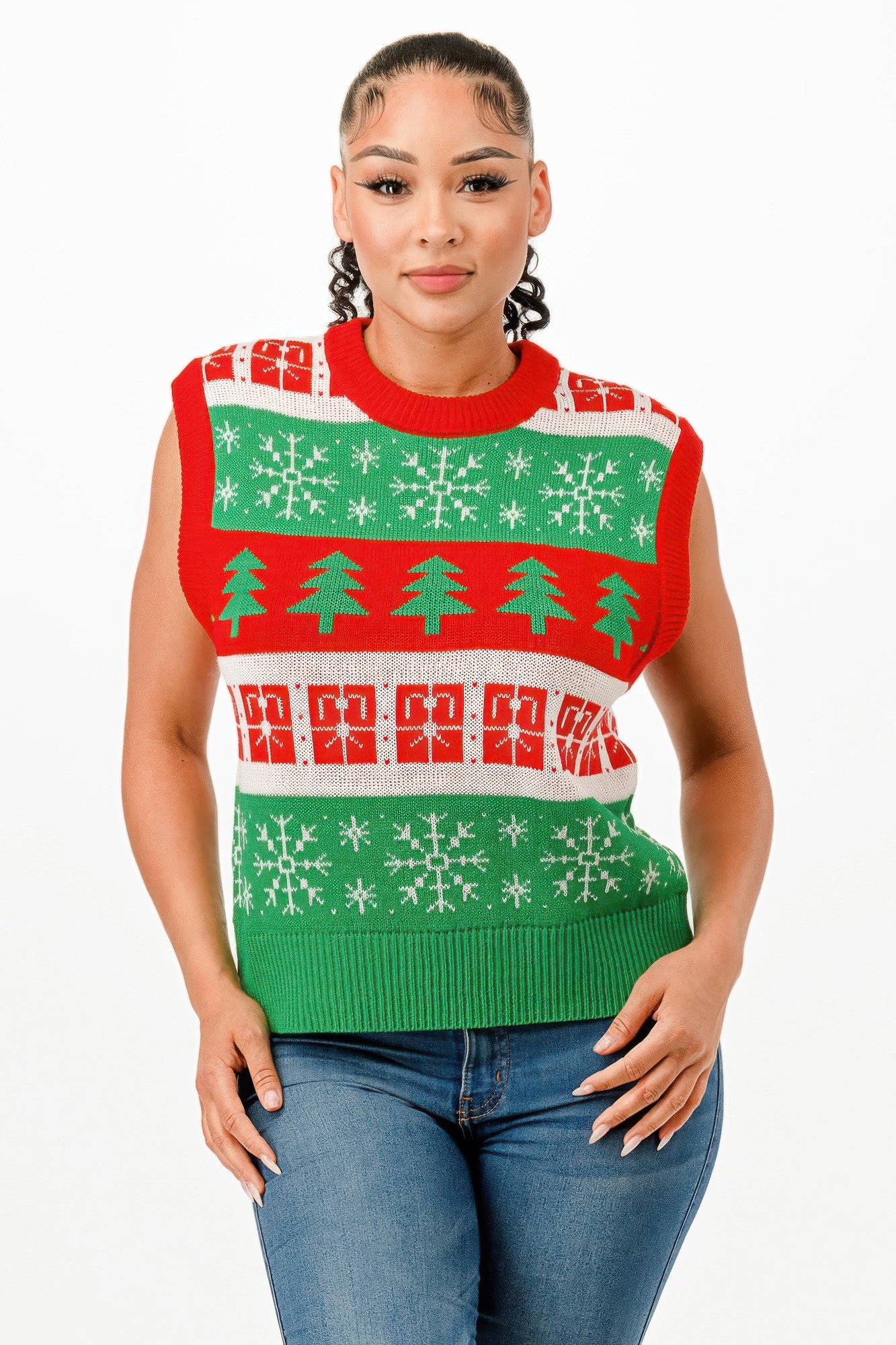 Christmas Vest Sweater       