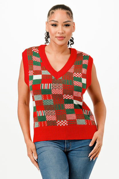 Christmas Vest Sweater       