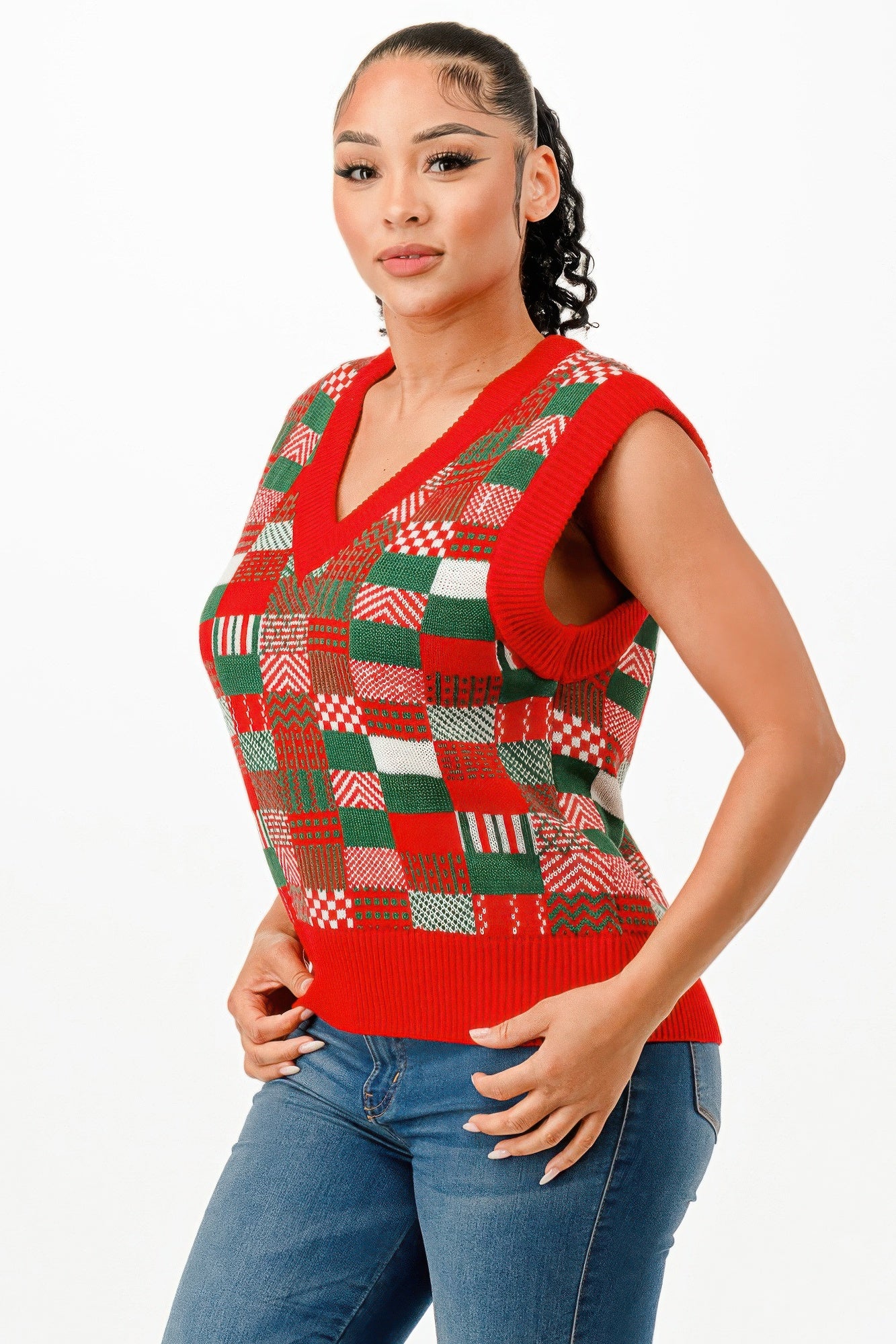 Christmas Vest Sweater       