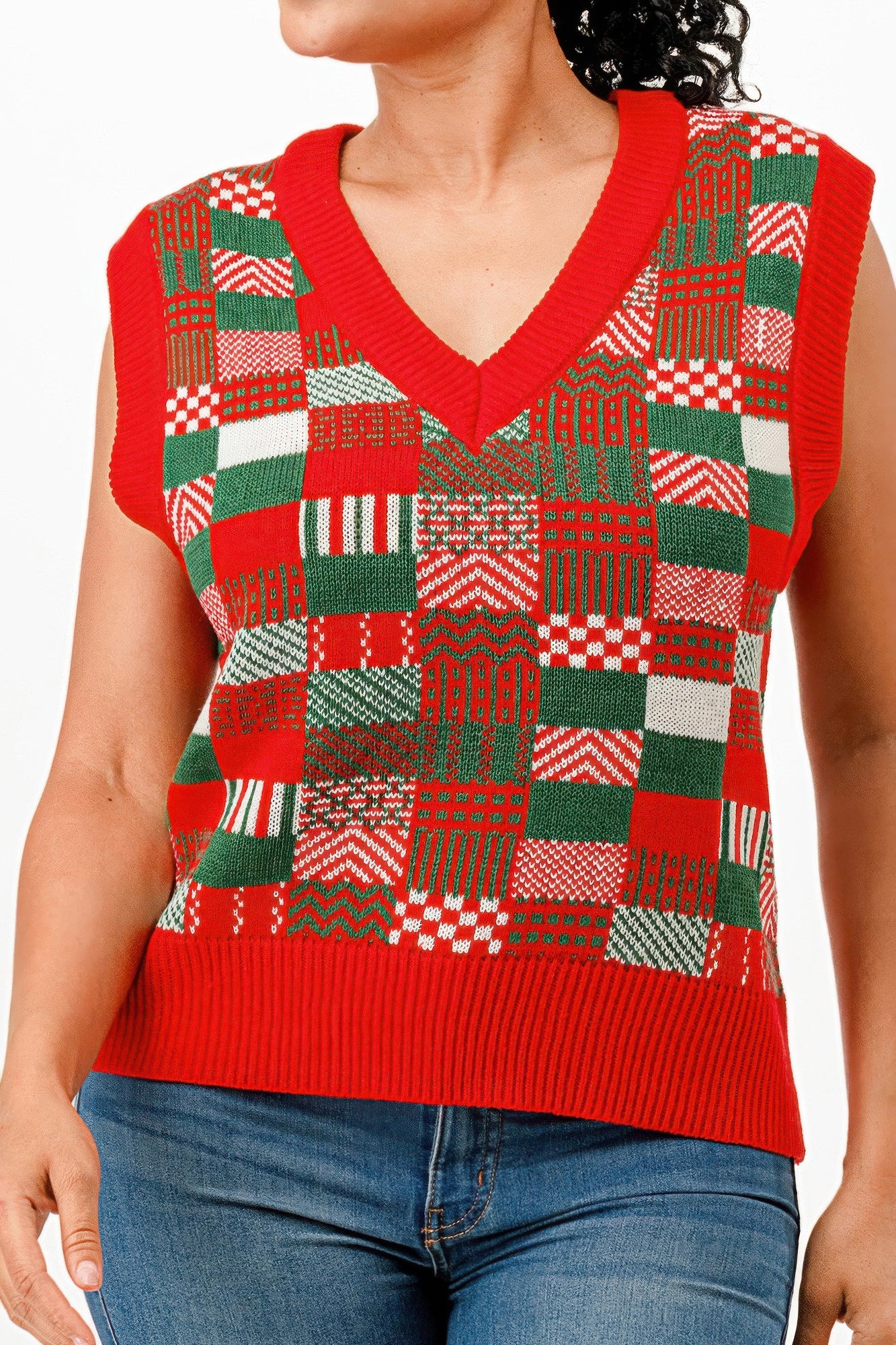 Christmas Vest Sweater       