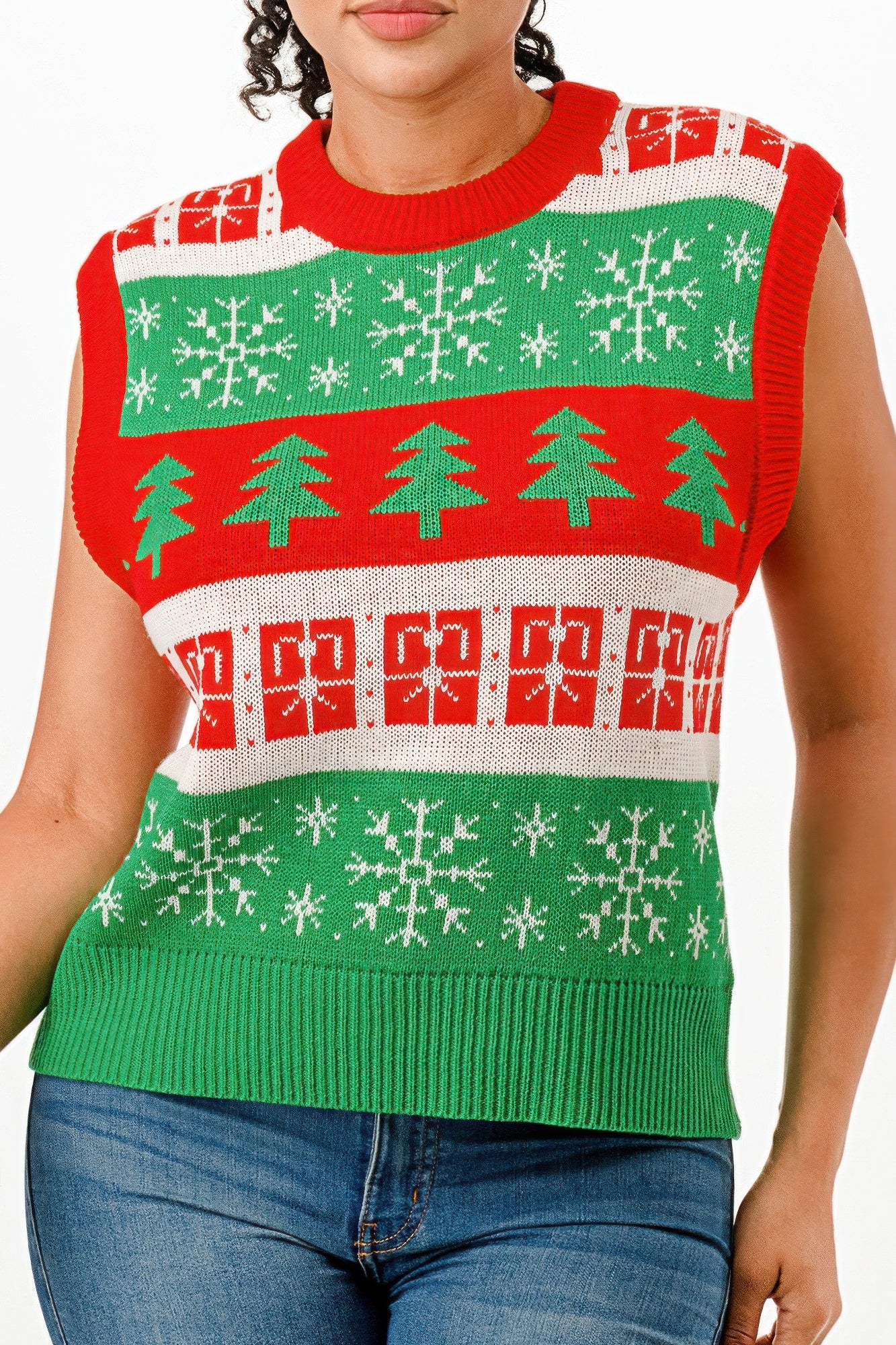 Christmas Vest Sweater       