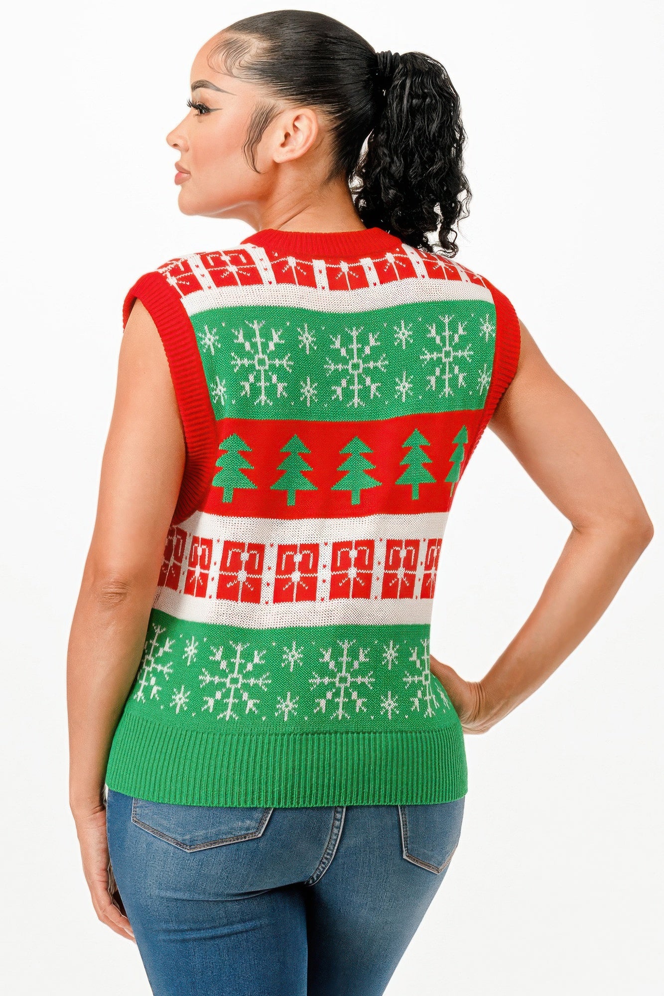 Christmas Vest Sweater       
