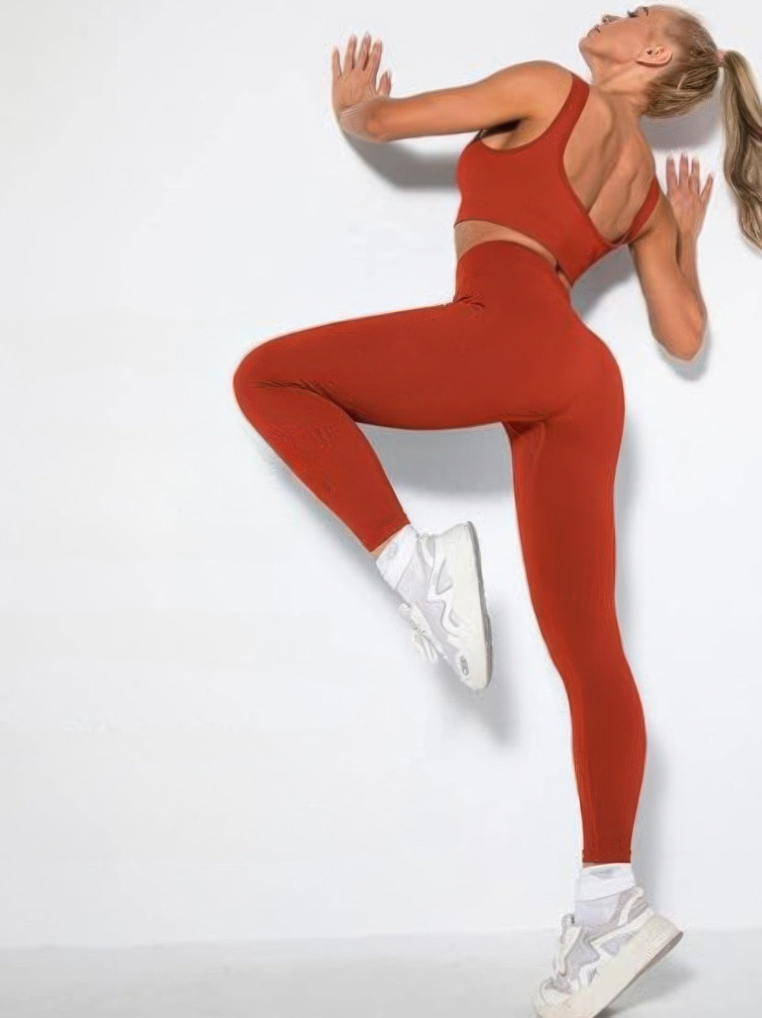 Ribbed Two Piece Activewear Set         
