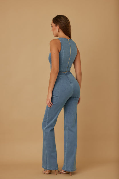 Crop Vest Casual Sets         