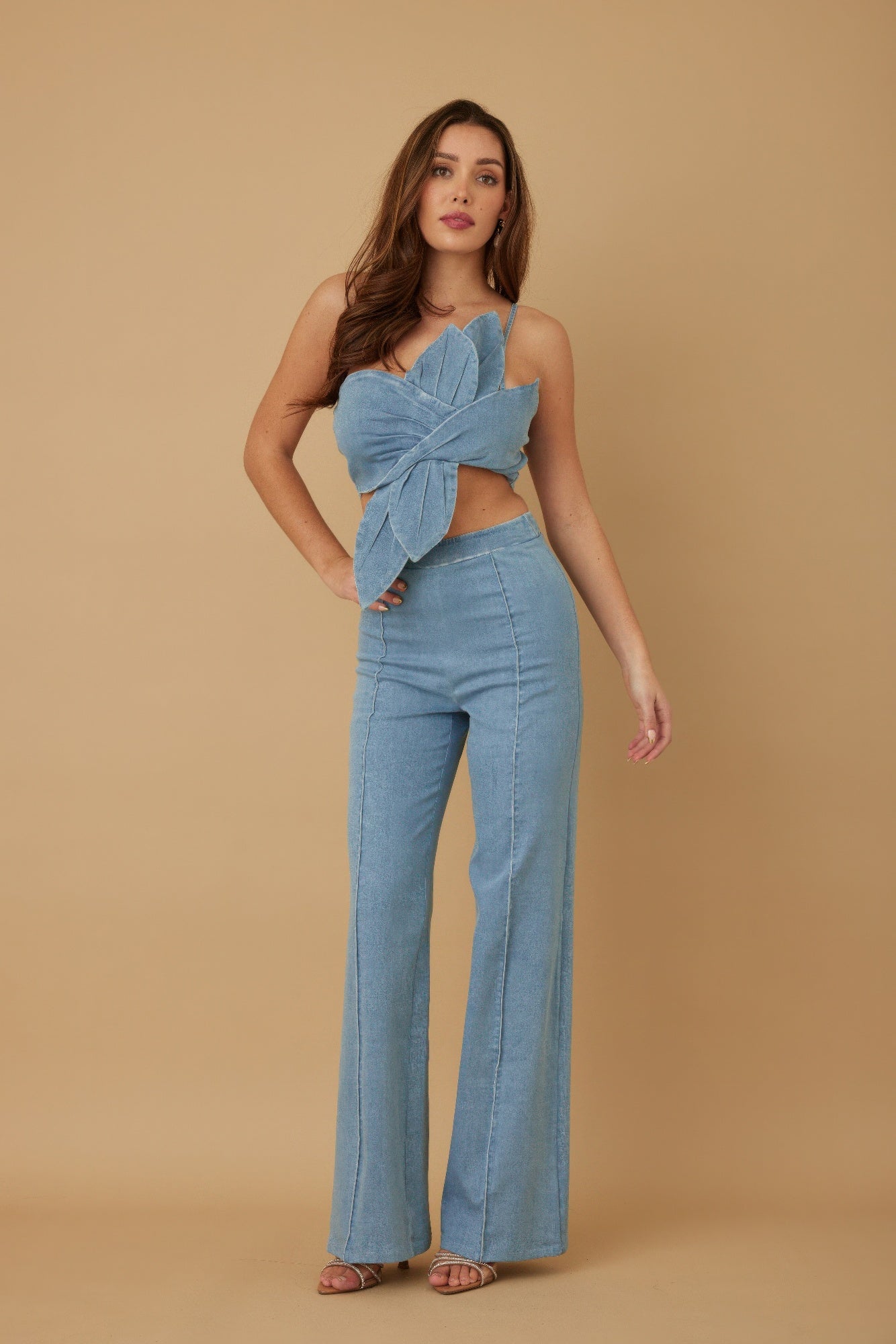 Single Strap Wrap Flower Set       