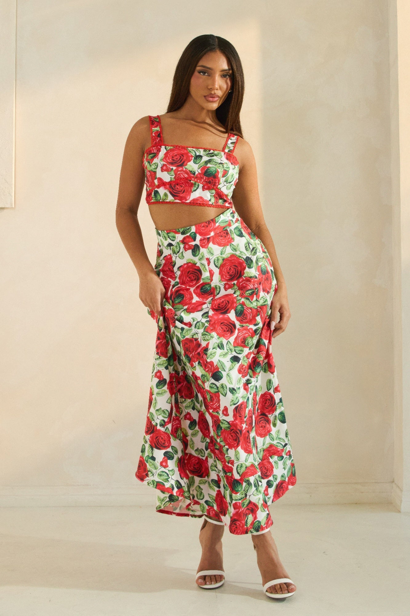 Rose Romance Two-piece Set         