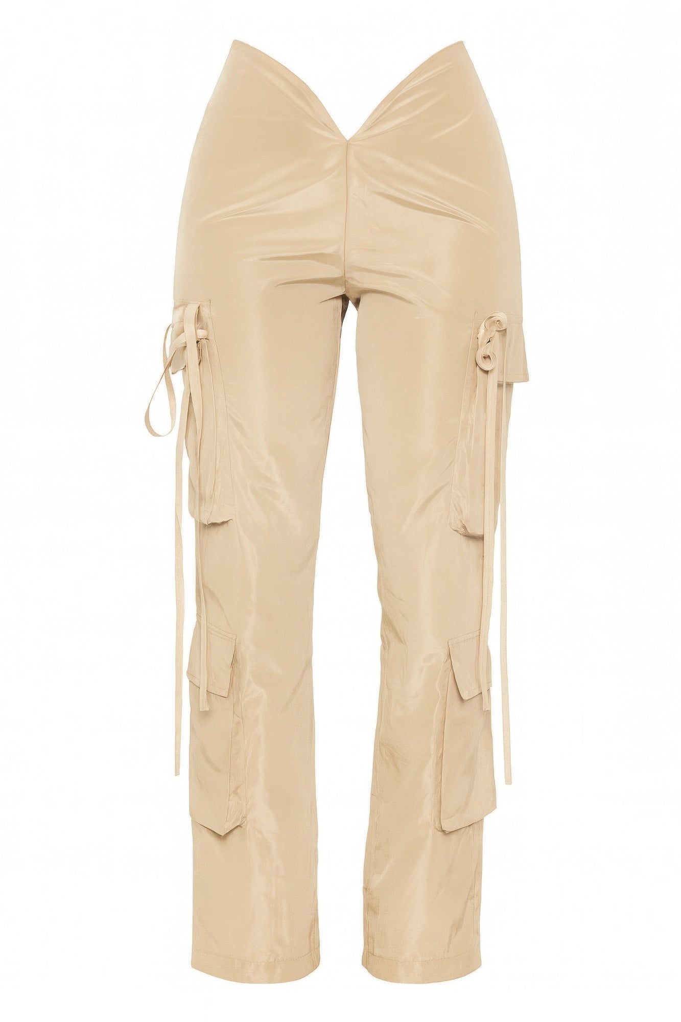 V Cut Cargo Pants         