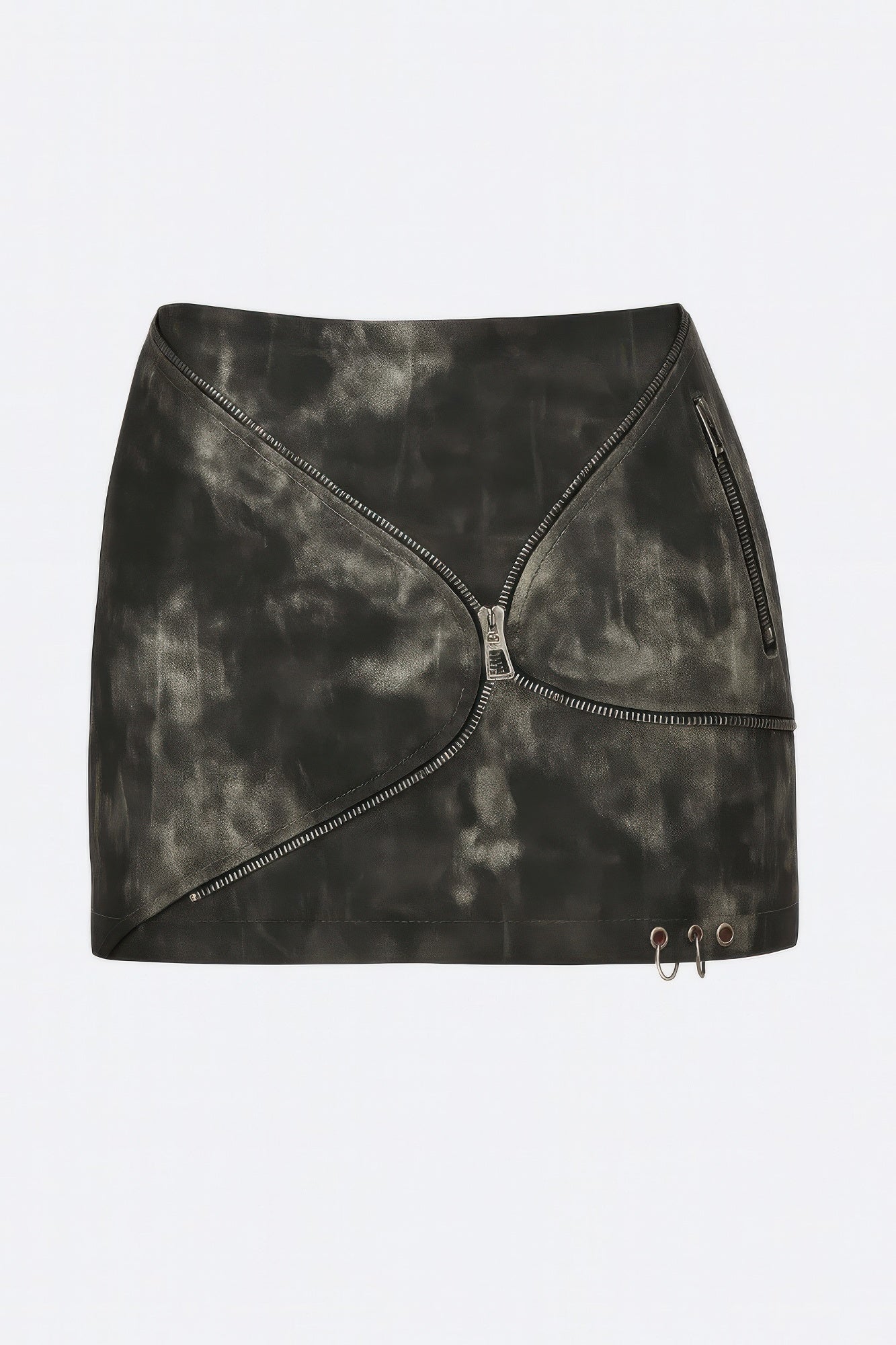 Mid Waist Mini Skirt      