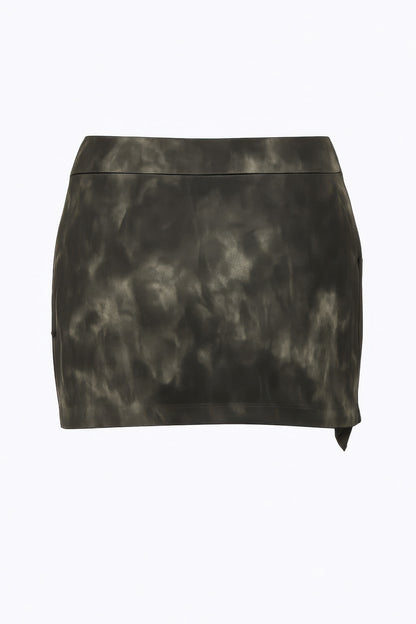 Mid Waist Mini Skirt      