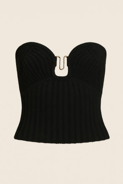 Knit Tube Top    