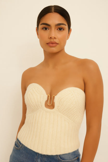 Knit Tube Top    