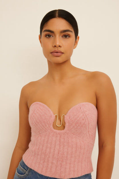 Knit Tube Top    