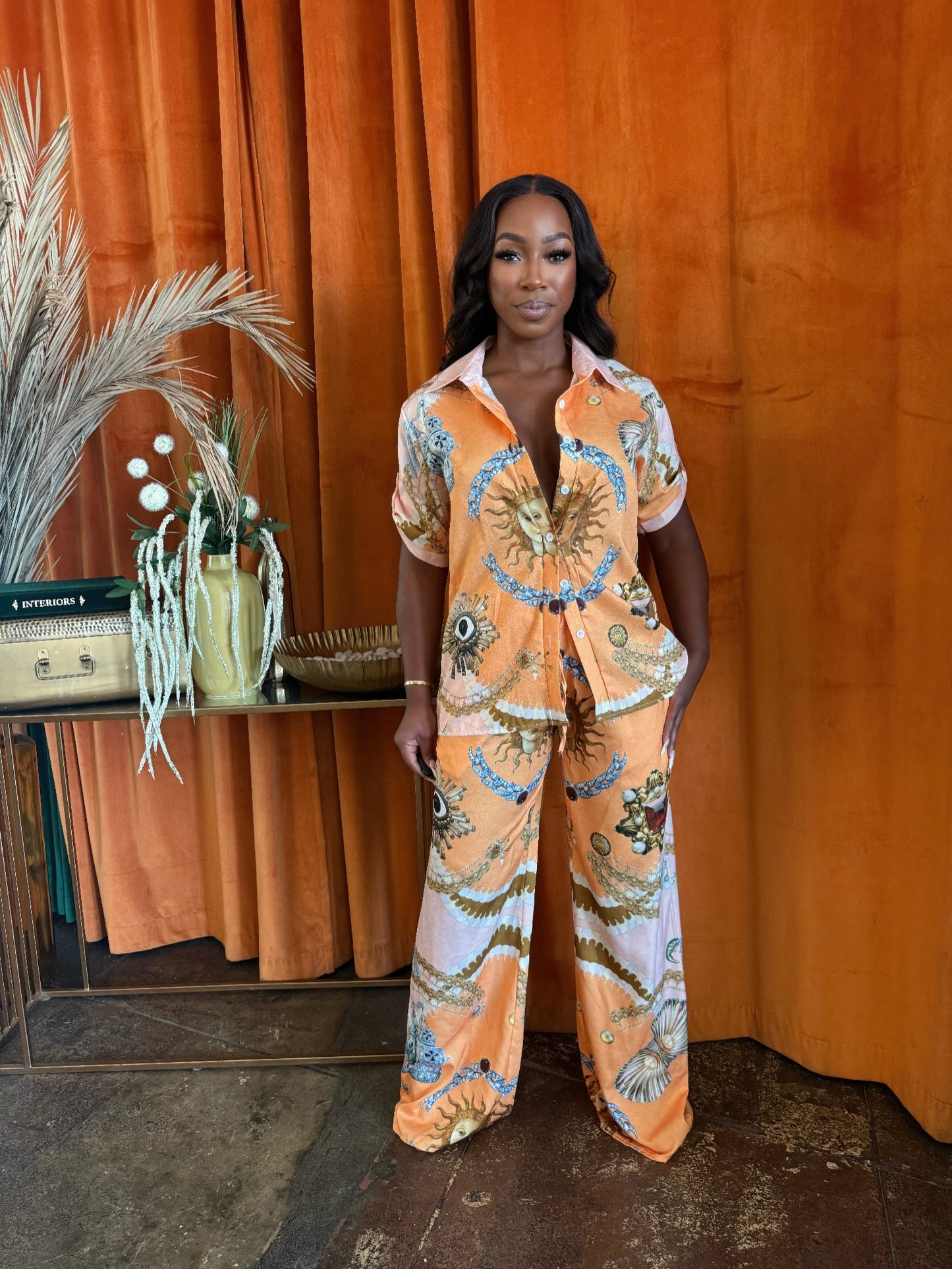 Solar Muse Pants Set           