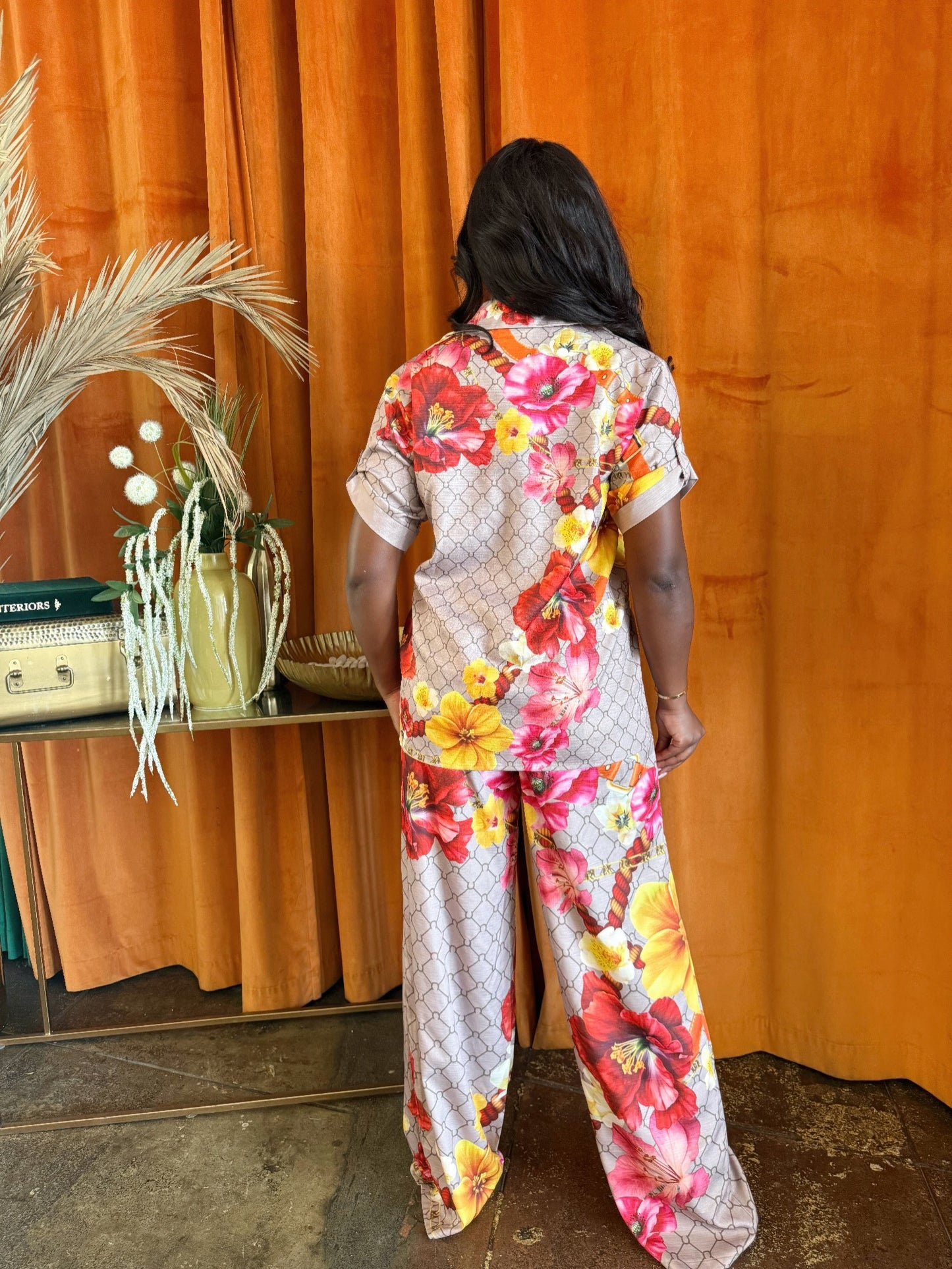 Tropical Muse Pants Set      