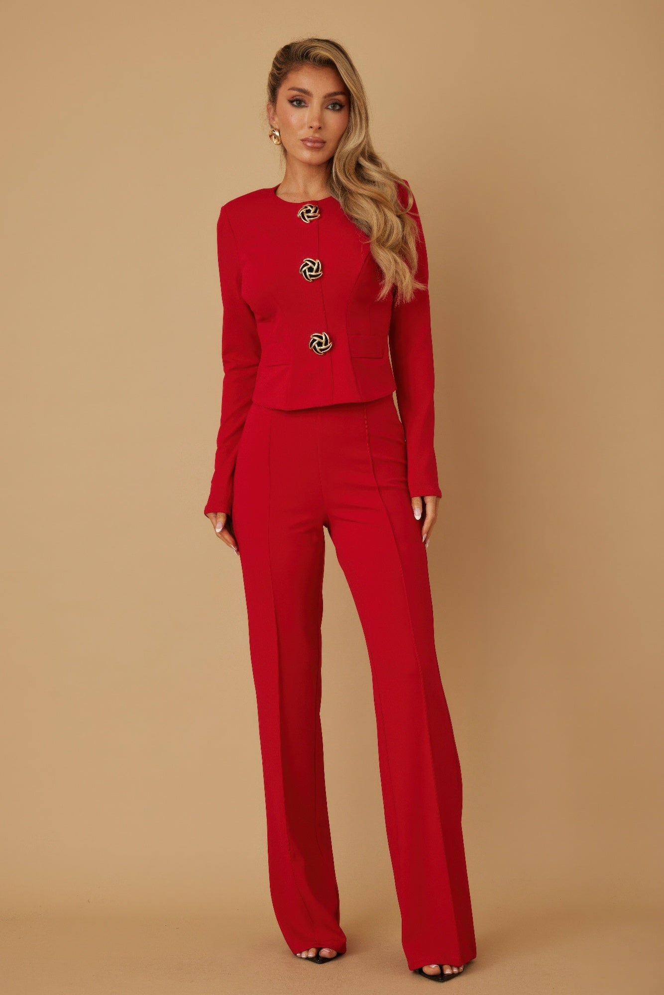 Elegant Outwear Two Piece Sets           