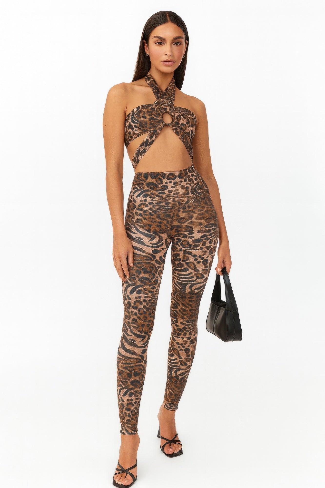 Leopard Cheetah Intertwined Set       
