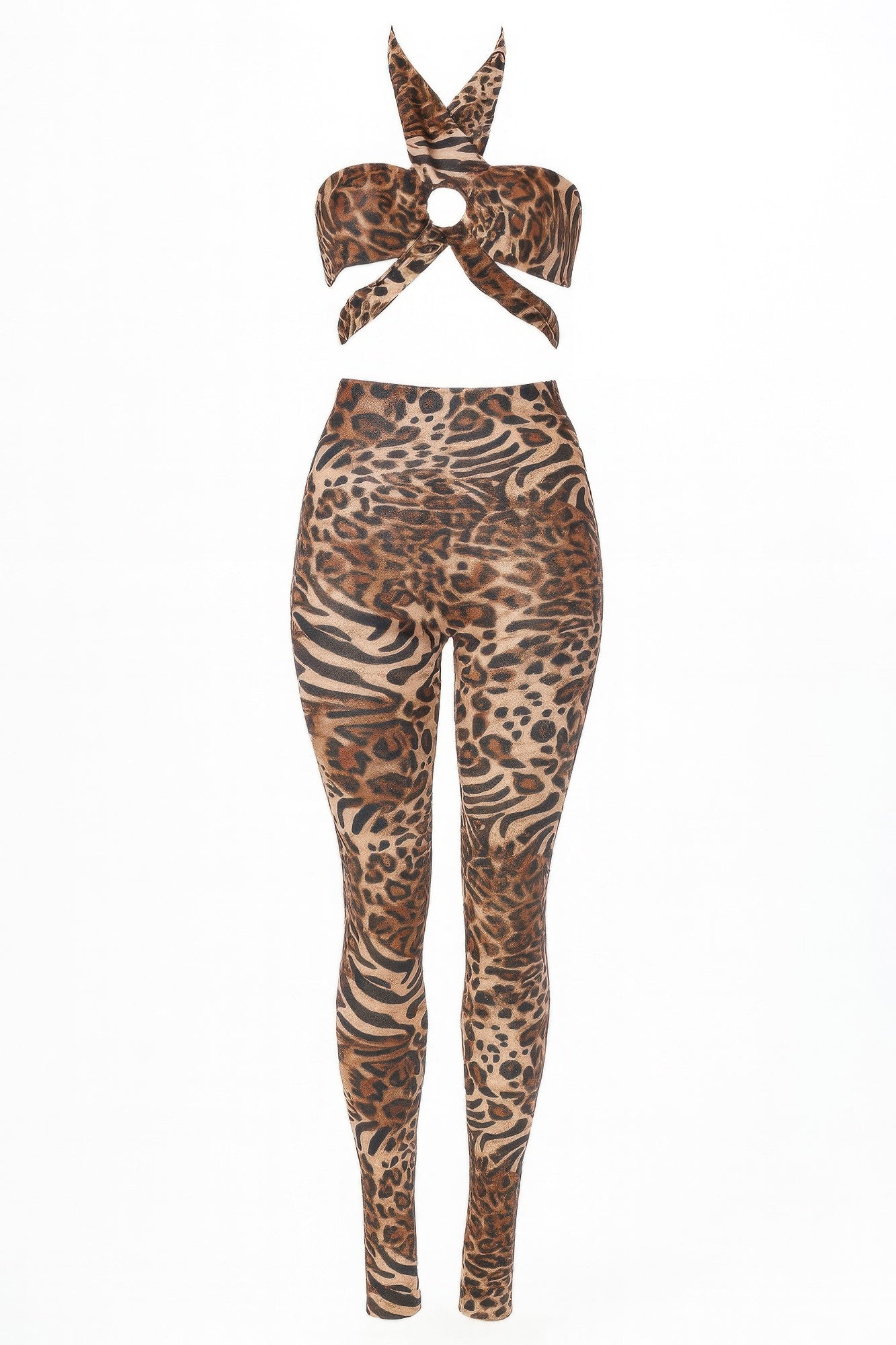 Leopard Cheetah Intertwined Set       