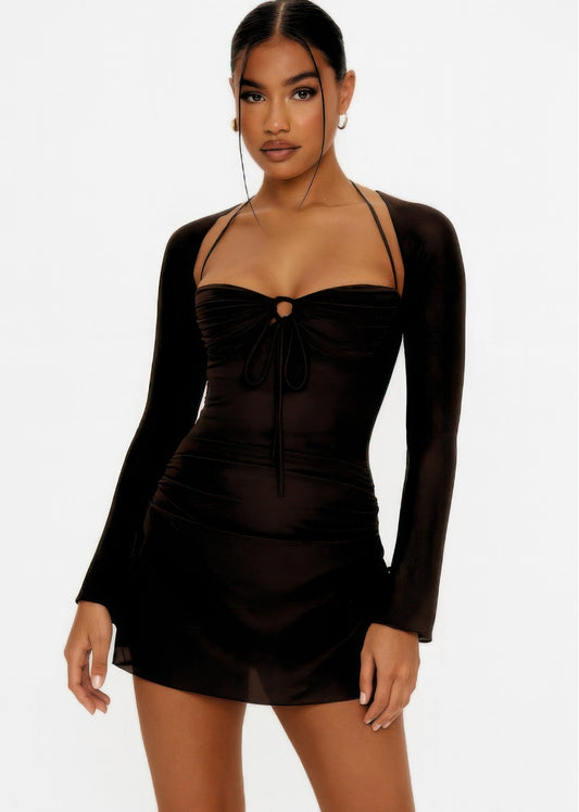 Peek Hole Mini Dress