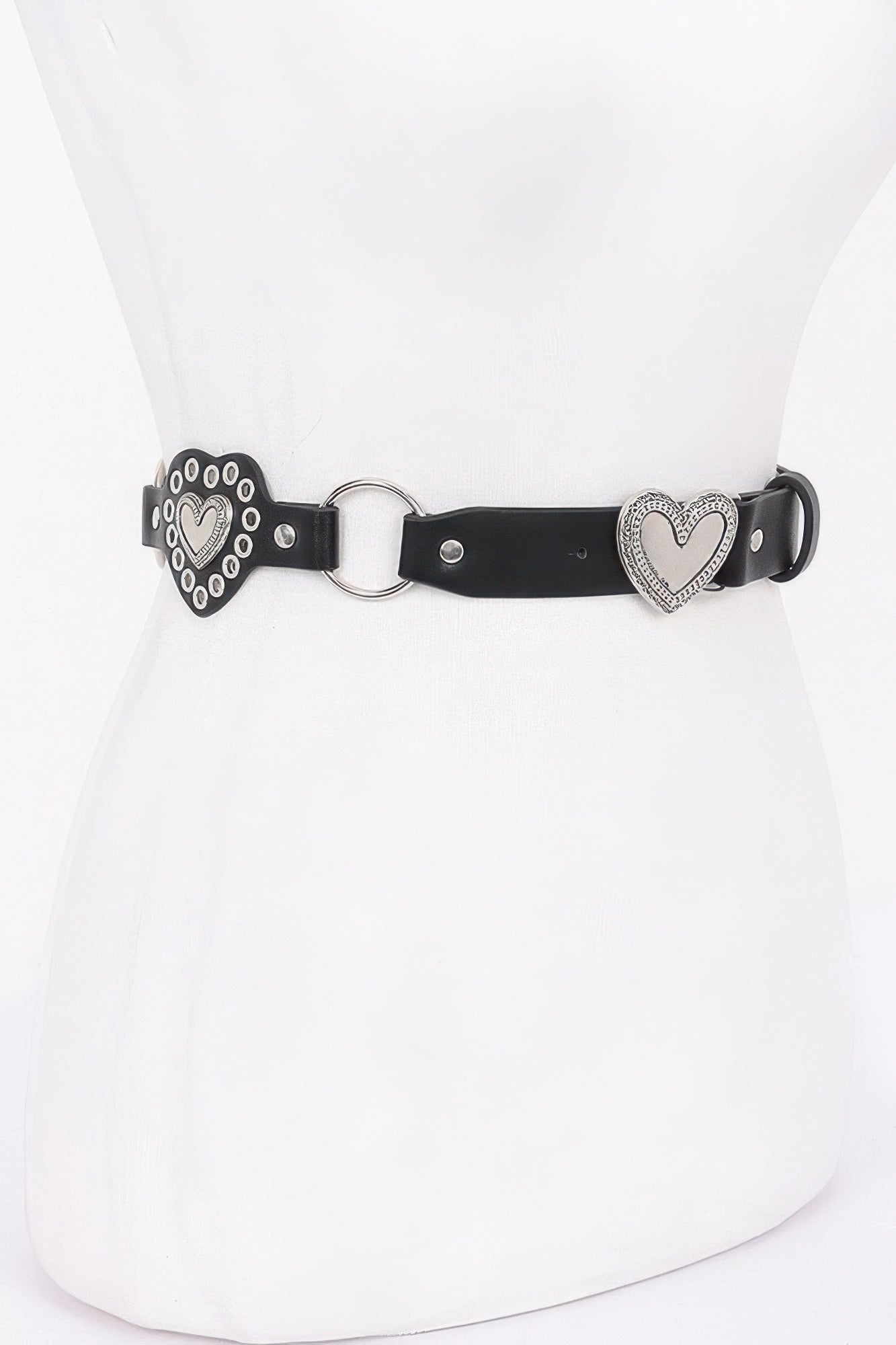 Multi Metal Vintage Pu Belt