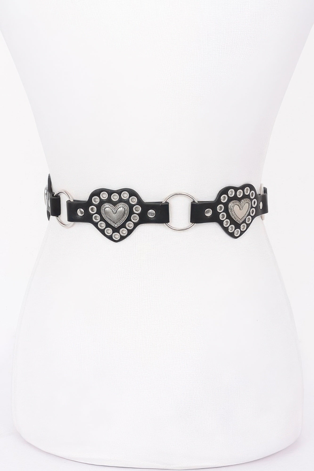 Multi Metal Vintage Pu Belt