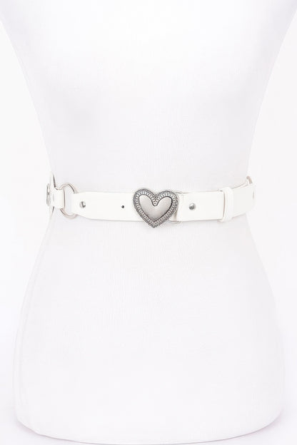 Multi Metal Vintage Pu Belt