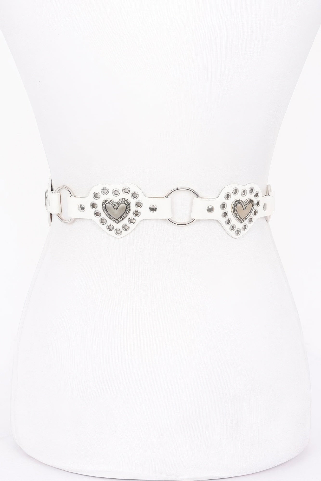 Multi Metal Vintage Pu Belt