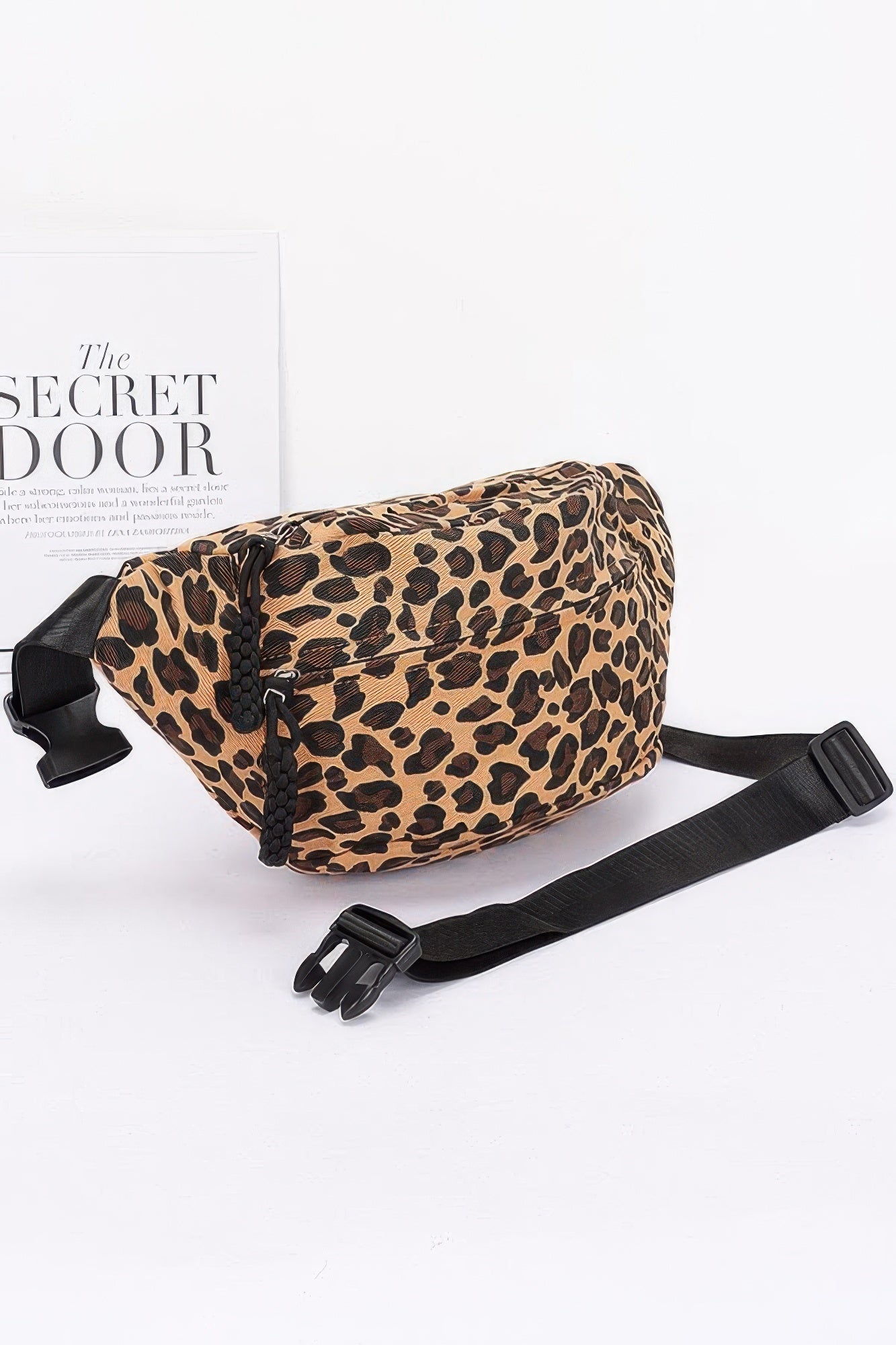 Cotton Canvas Leo Crossbody Bag