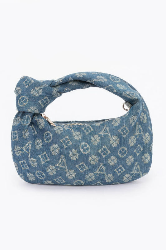 Denim Hobo Bag