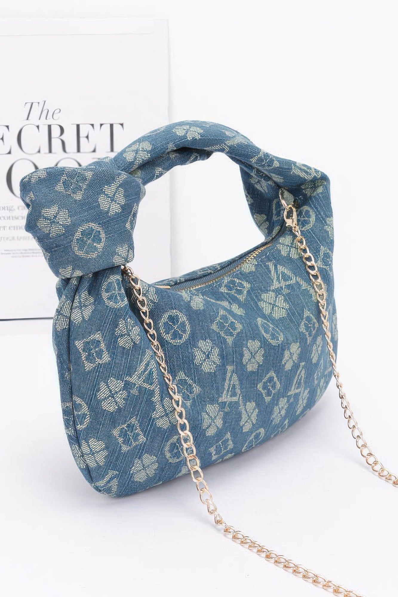 Denim Hobo Bag