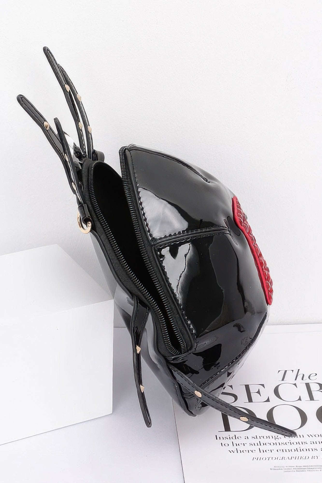 Enamel Spider Novelty Bag
