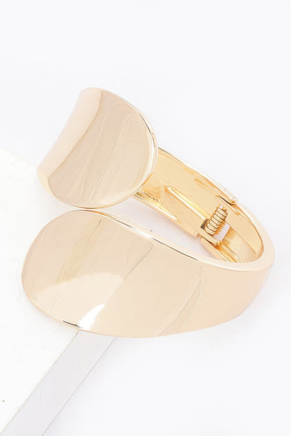 Metal Spring Hinge Bracelet