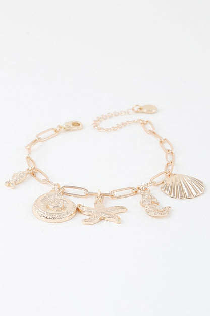 Shiny Sea Creatures Bracelet