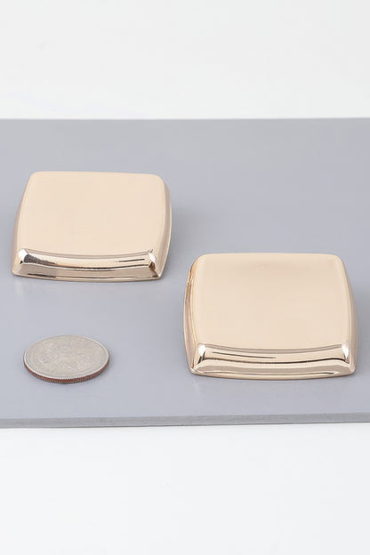 Classic Shine Frame Earrings