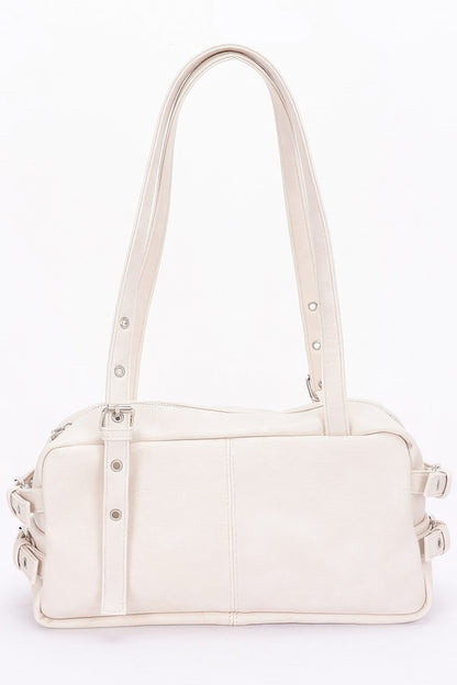 Faux Leather Sport Bag