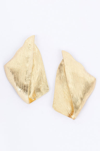 Gold Plated Metal Earring