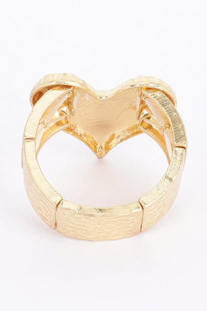 Alloy Casting Stretch Bracelet