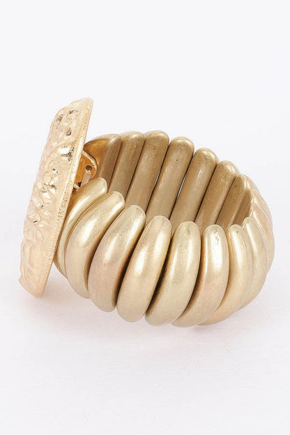Alloy Casting Stretch Bracelet