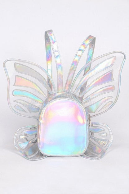 Shiny Butterfly Inspired Unique Backpack