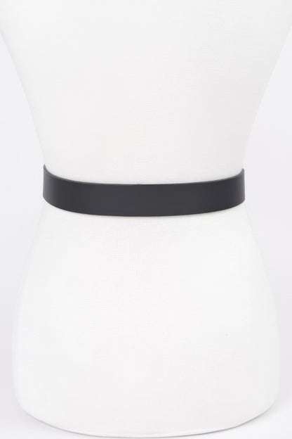 Classic Big Buckle Belt