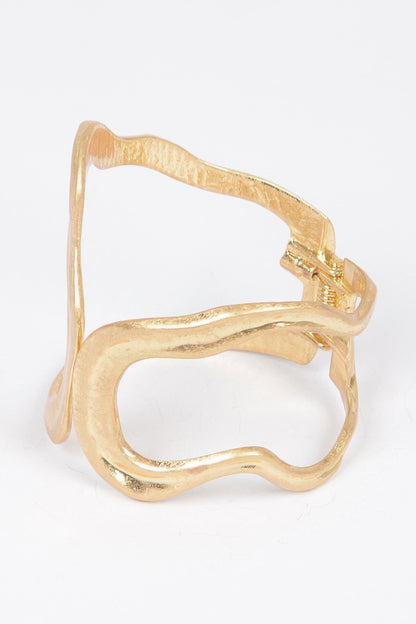 Cast Metal Spring Hinge Cuff