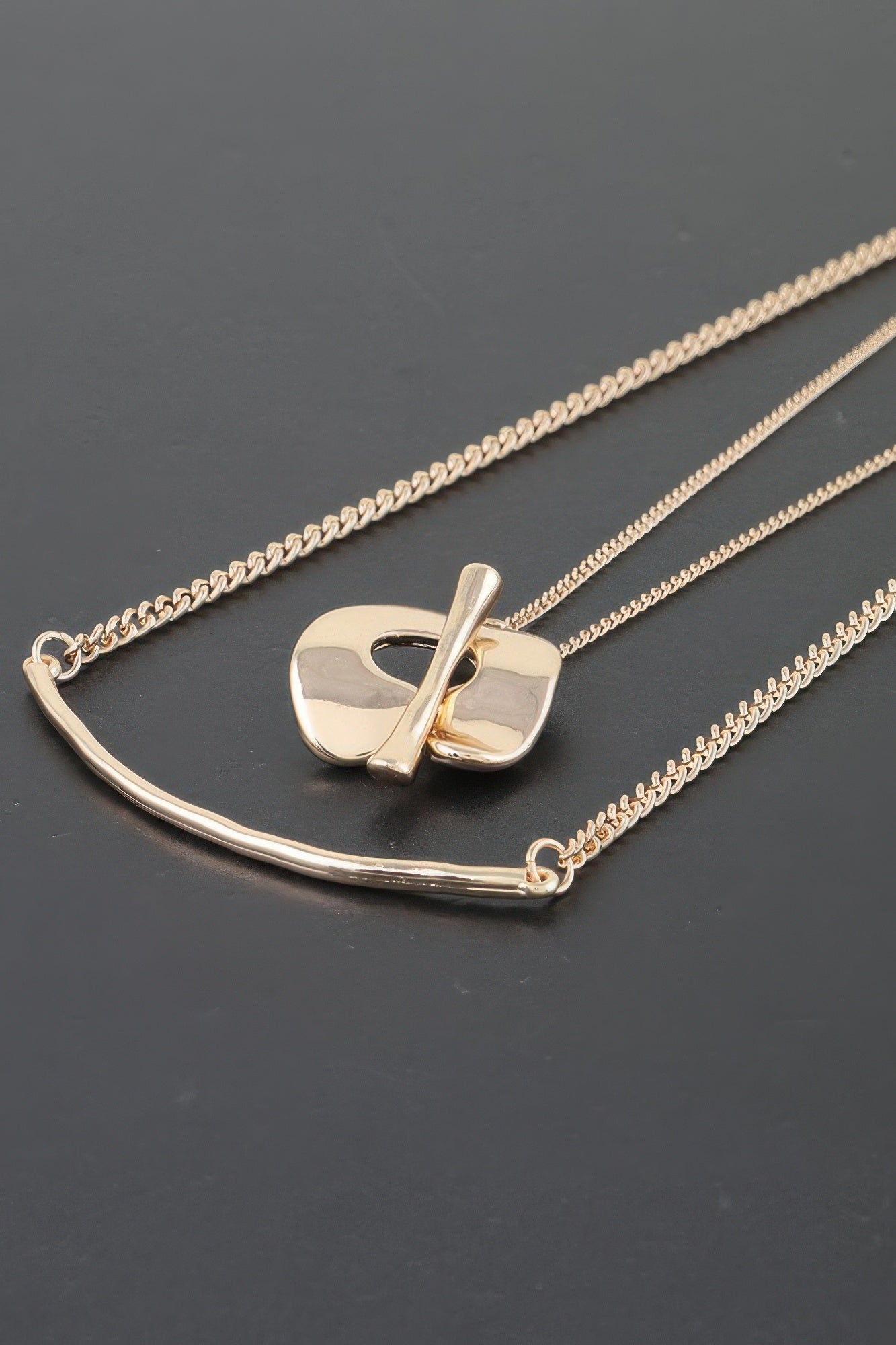 Toggle Hook Chain Necklace