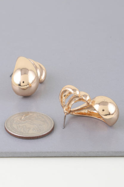 Multi Teardrop Wrap Earrings