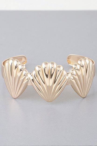 Mermaid Shell Cuff Bracelet